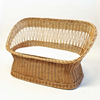 Boho Bank rotan huren bij Loods of Rentals